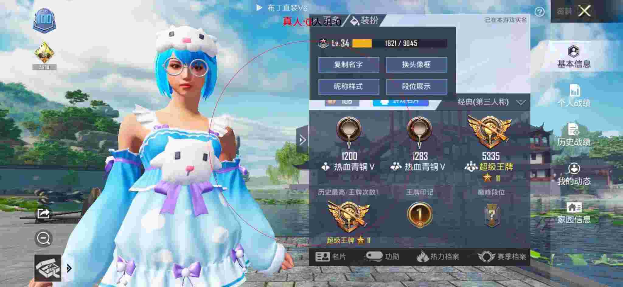 和平精英布丁直装透视 - 微信红包封面好看的辅助预览图